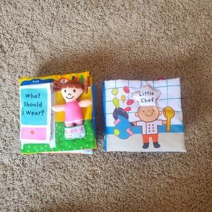 Melissa and Doug soft activity books